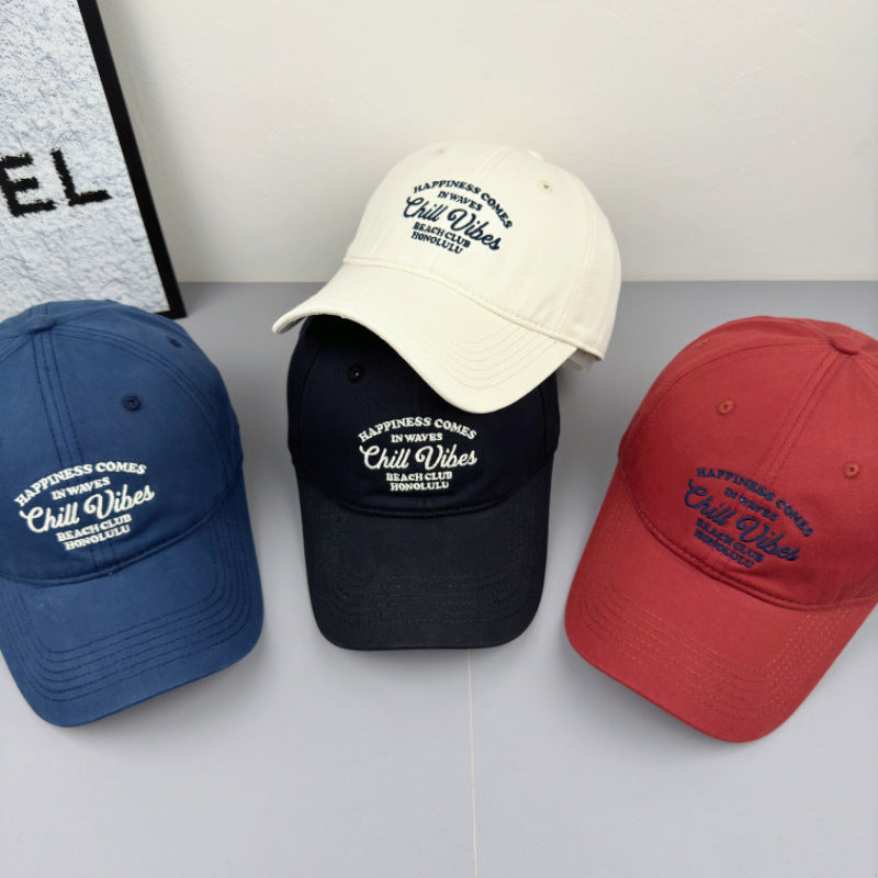 Men's Embroidered Chill Vibes Baseball Cap