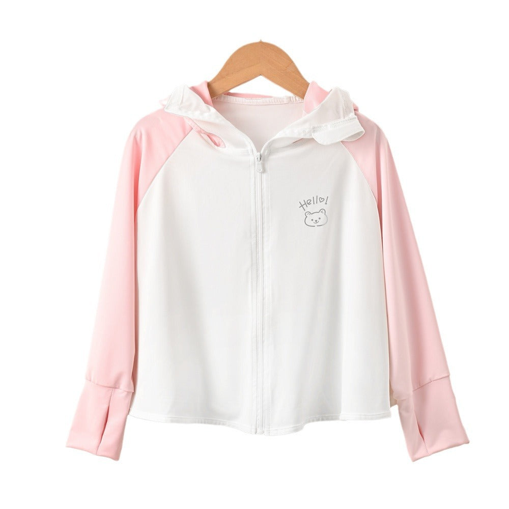 Women's Breathable UV Protection Hooded Jacket