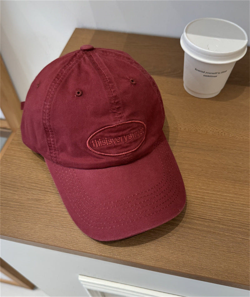 Men's Casual Distressed Cotton Baseball Cap