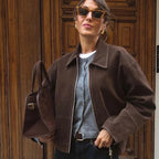 Women's Elegant and Comfortable Suede Jacket