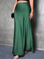 Women's Maxi Skirt with Flowing Cut
