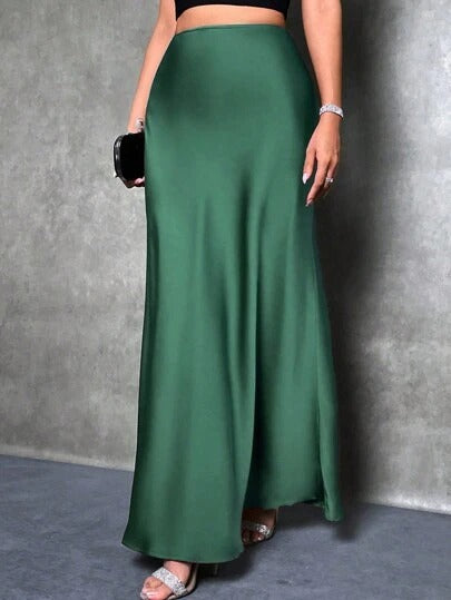 Women's Maxi Skirt with Flowing Cut