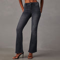 Women's High-Waisted Flared Jeans