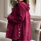 Women's Fleece Hoodie Coat
