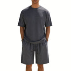 Men's Short-Sleeve Shirt and Bermuda Combination