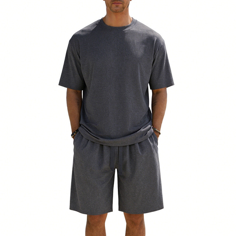 Men's Short-Sleeve Shirt and Bermuda Combination