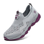 Women's Breathable Slip-On Sneakers with Flexible Midsole