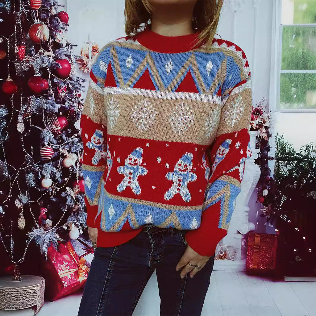 Women's Festive Holiday Knit Sweater