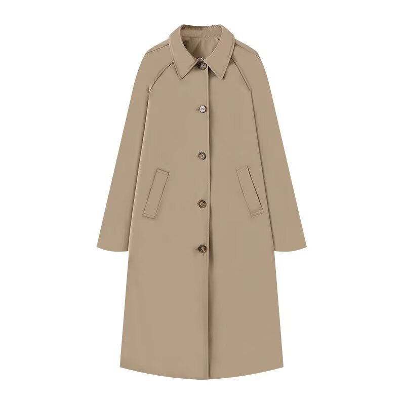 Elegant Transitional Jacket with Practical Pockets