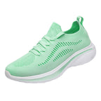 Women's Breathable Fitness Sneakers with Flexible Outsole