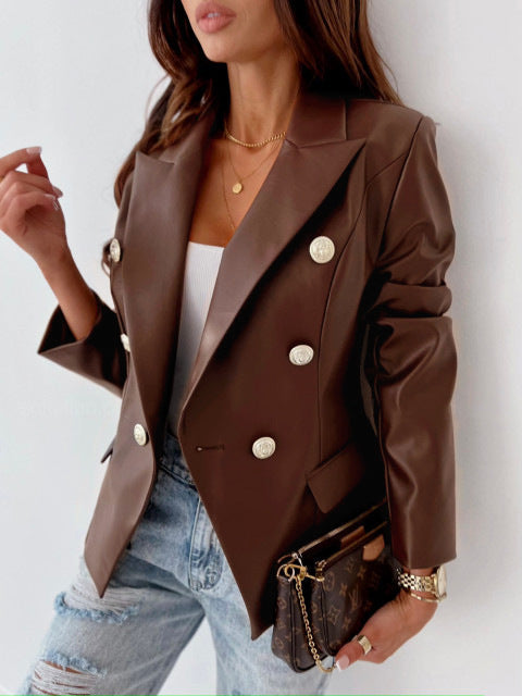Double-Breasted Women's Blazer