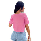 Women's Casual Short-Sleeve Shirt
