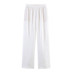 Women's Elegant Loose Culottes with Elastic Waist
