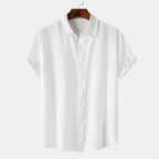 Women's Short-Sleeve Shirt in Lightweight Breathable Fabric