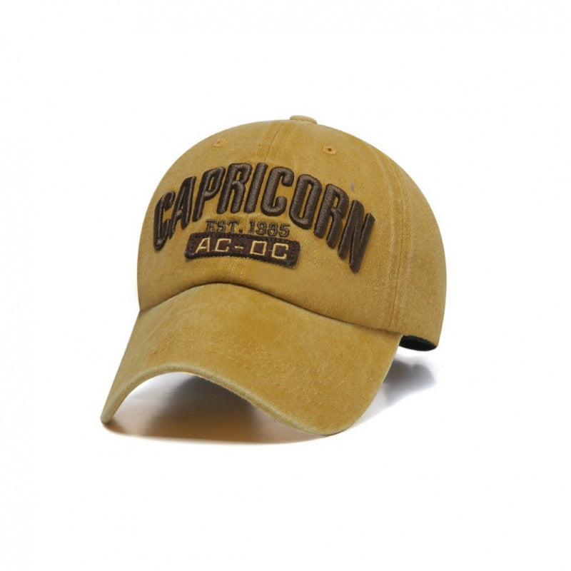Men's Embroidered Cotton Baseball Cap