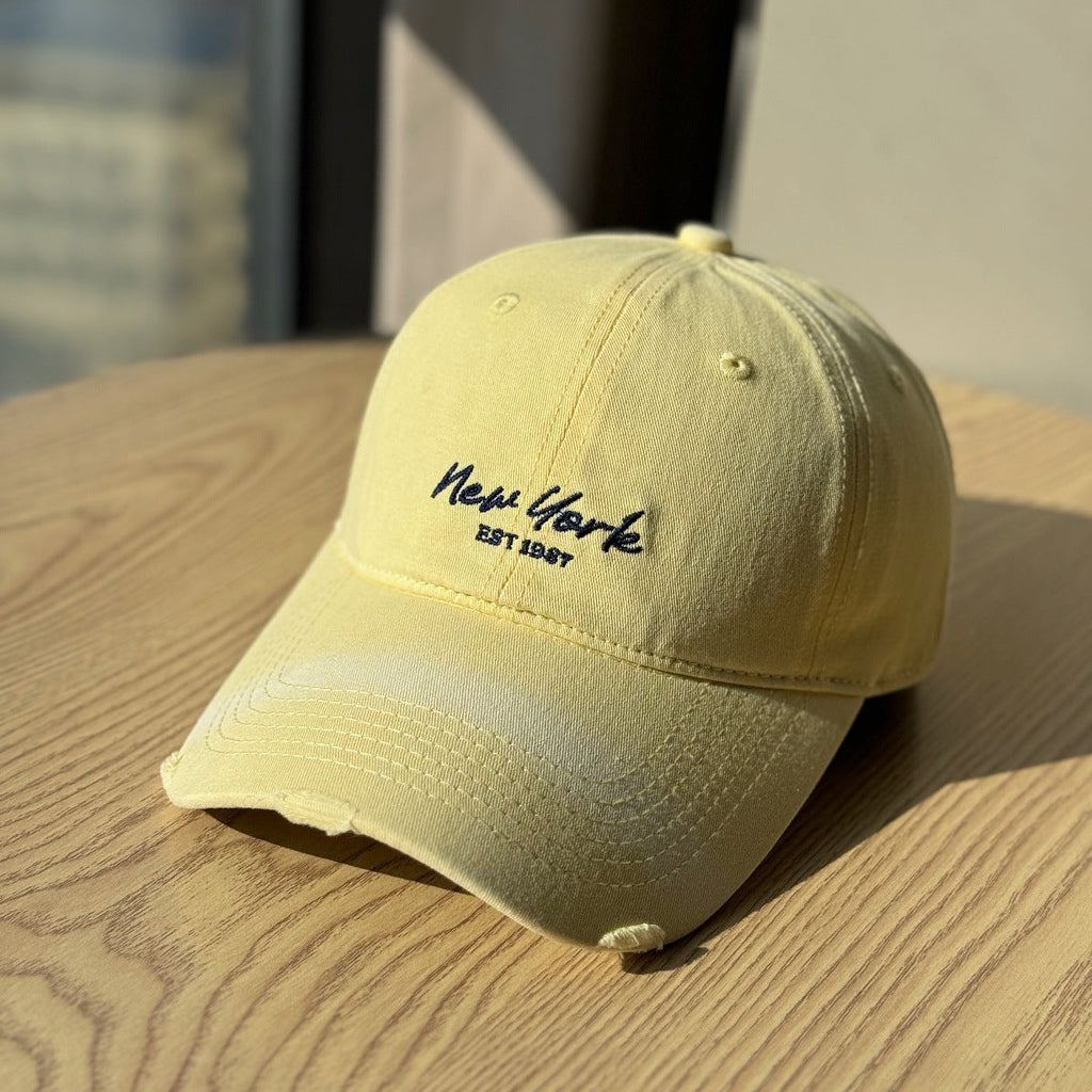Men's Embroidered Baseball Cap