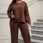 Women's Leisure Suit with Casual Cut and Comfortable Materials