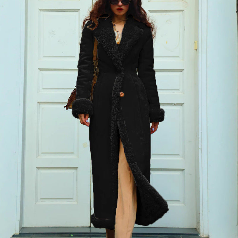 Women's Luxurious Faux Fur Coat