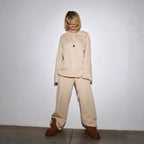 Casual Oversized Sweatshirt and Wide Jogger Set