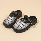 Women's Breathable Clogs with Adjustable Strap