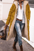 Women's Long Padded Winter Jacket with Luxurious Lining