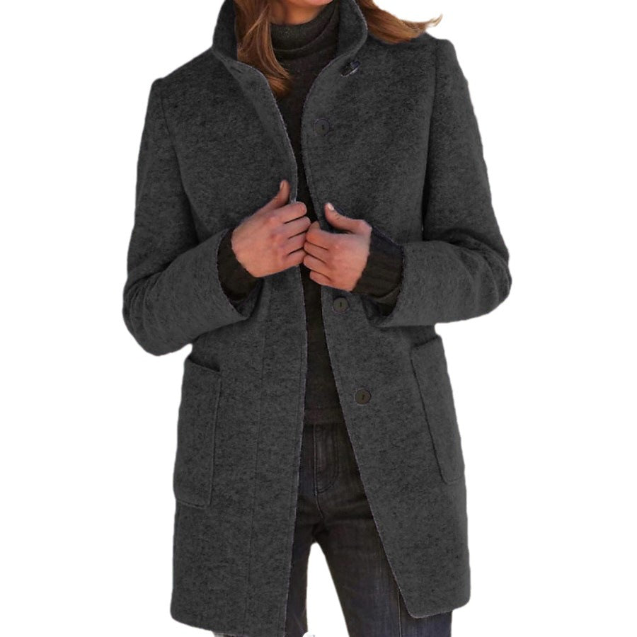 Women's Elegant Wool Coat