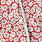 Women's Floral Jacket with Pockets and Elegant Collar