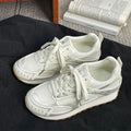 Women's Athletic Sneakers with Breathable Mesh and Cushioned Sole