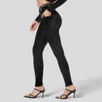 Women's High-Quality Velvet-Finish Leggings