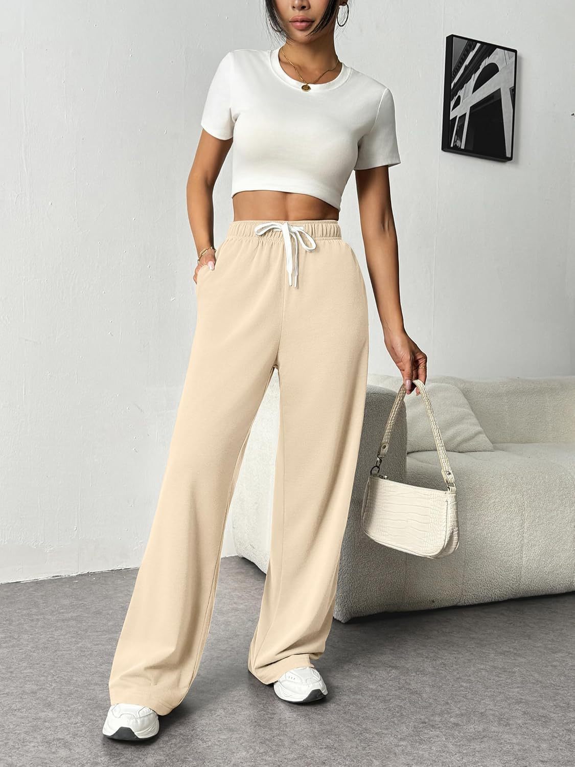 Women's Comfortable Wide-Leg Casual Pants