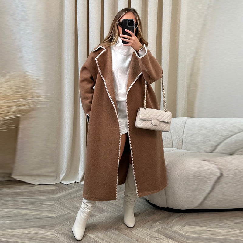 Elegant Boucle Coat