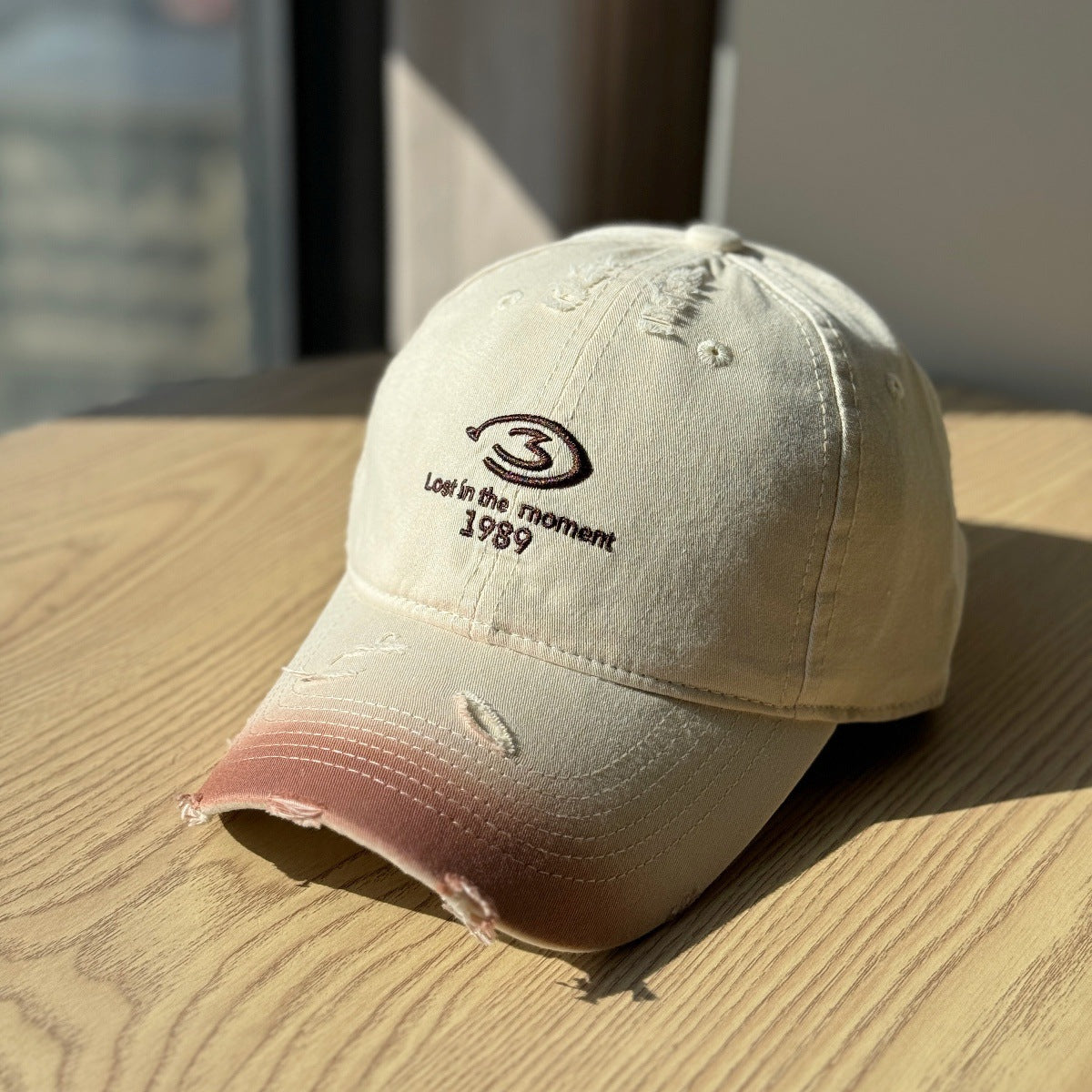 Men's Distressed Baseball Cap