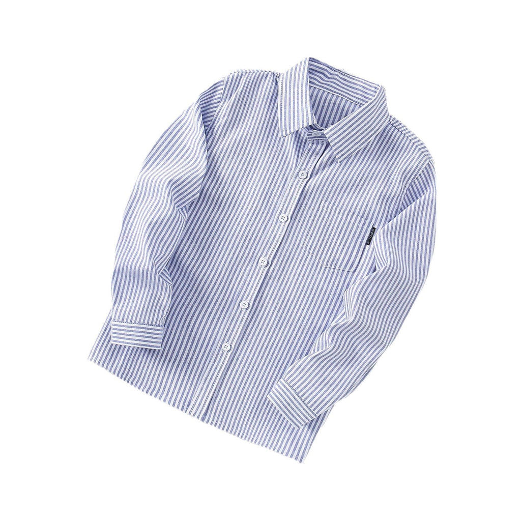 Women's Elegant Striped Long-Sleeve Shirt