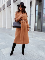 Elegant Trench Coat with Belt
