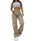 Women's Cargo Pants with Practical Pockets and Modern Cut