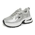 Women's Breathable Sport Sneakers with Cushioning Sole and Non-slip Tread