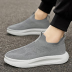 Women's Breathable Slip-On Sneakers with Elastic Upper