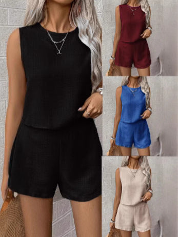 Women's Comfortable Top and Shorts Set