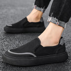 Women's Breathable Slip-On Sneakers with Elastic Inserts