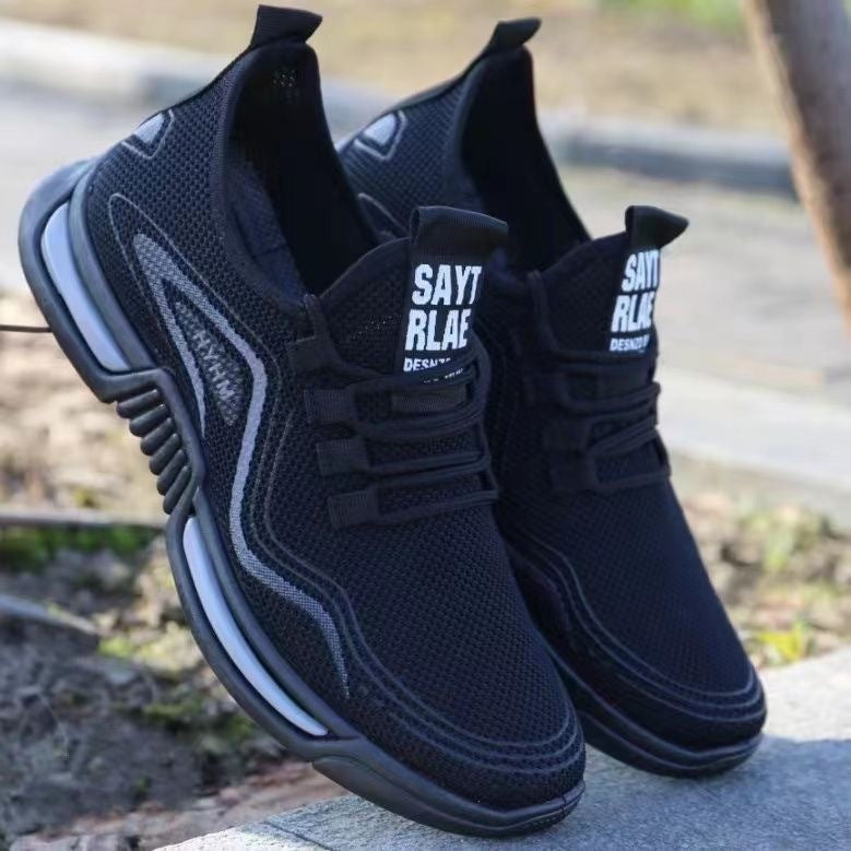 Women's Breathable Sports Sneakers with Flexible Sole and Elastic Entry