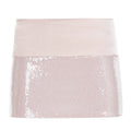 Women's Mini Skirt with Shimmering Sequins