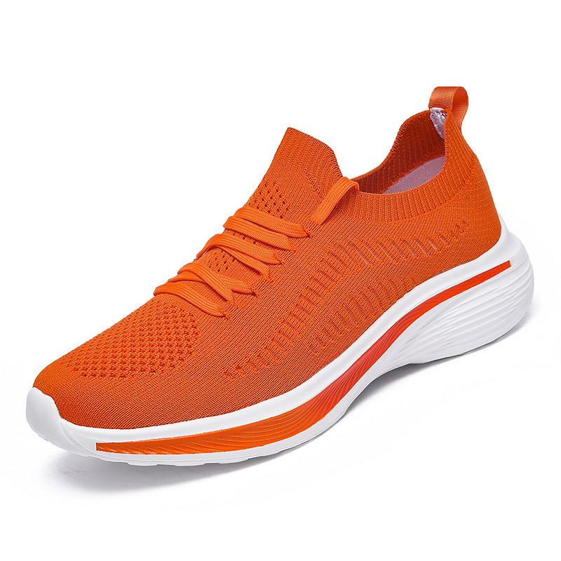 Women's Breathable Fitness Sneakers with Flexible Outsole