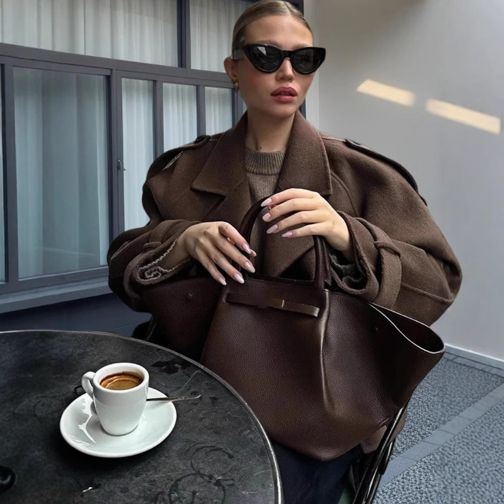 Women's Elegant and Casual Wool Jacket