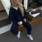 Women's Basic Oversized Lounge Set