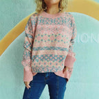 Women's Cozy Winter Pattern Sweater