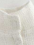 Elegant Textured Cape Jacket