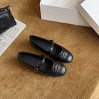 Women's Classic Ballet Flats with Decorative Strap