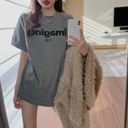 Women's Comfortable Oversized T-Shirt with Creative Print