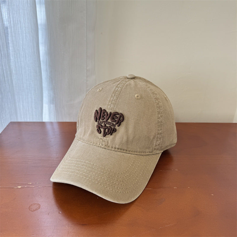 Men's Embroidered Motivational Baseball Cap