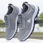 Women's Breathable Casual Sneakers with Non-Slip Sole and Flexible Cushioning Technology
